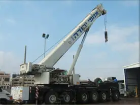 חברת מנופי יהודה, עבודות מנוף