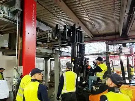 עבודה עם מלגזות